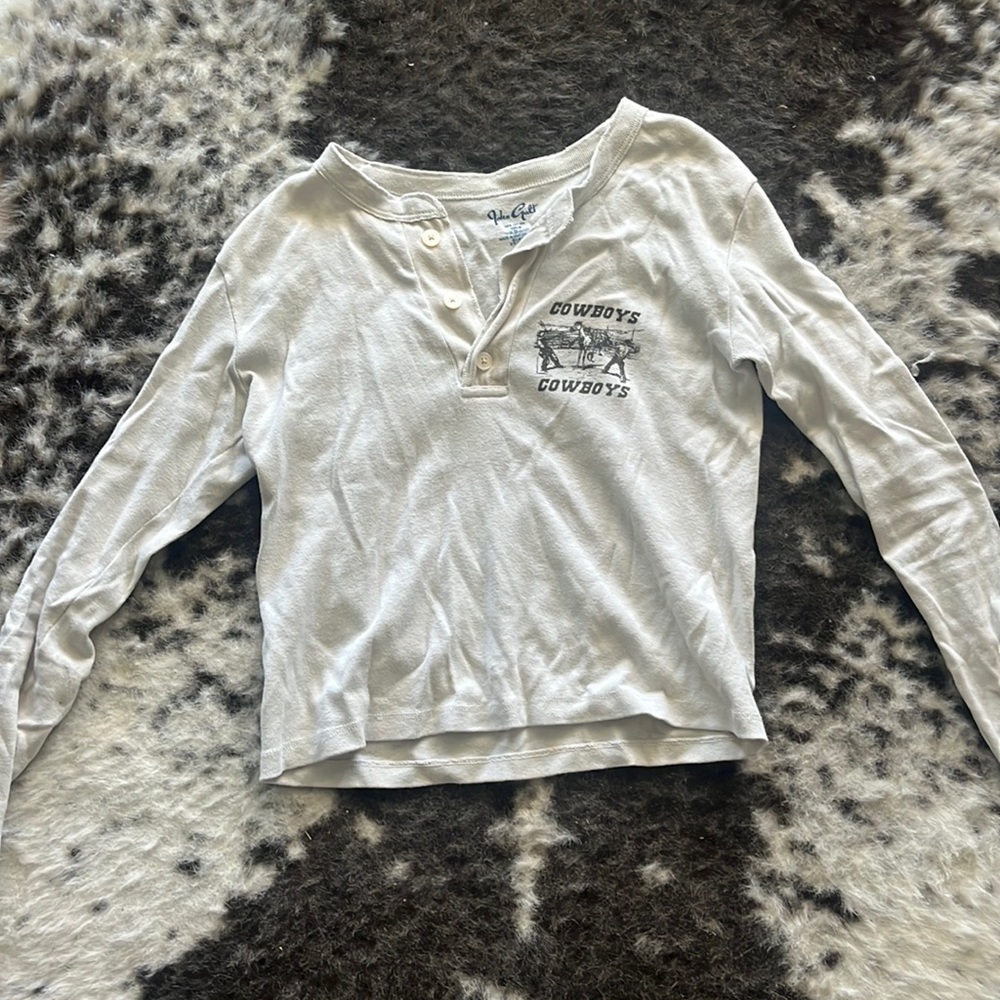 brandy melville cowboys long sleeve